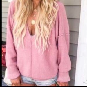 NWT- Free People Take Me Place Pullover